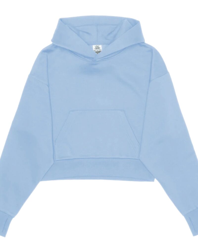 HERO-2120C Cropped Drop Shoulder Pullover Hoodie Thumbnail