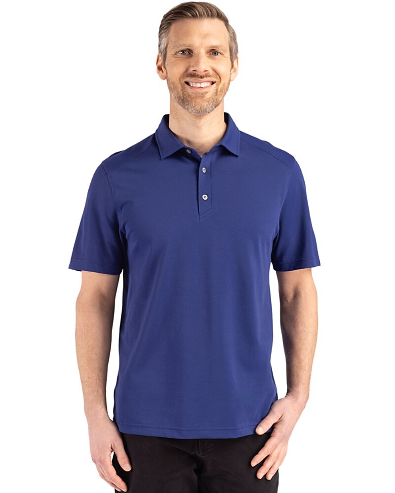 Cutter & Buck Advantage Refresh Epic Confidence Recycled Mens Tri-Blend Pique Polo Thumbnail