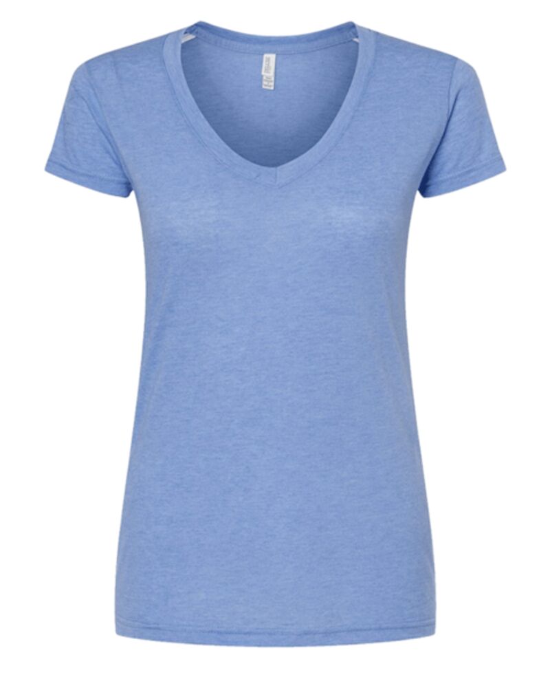 Women's Deluxe Blend V-Neck T-Shirt Thumbnail