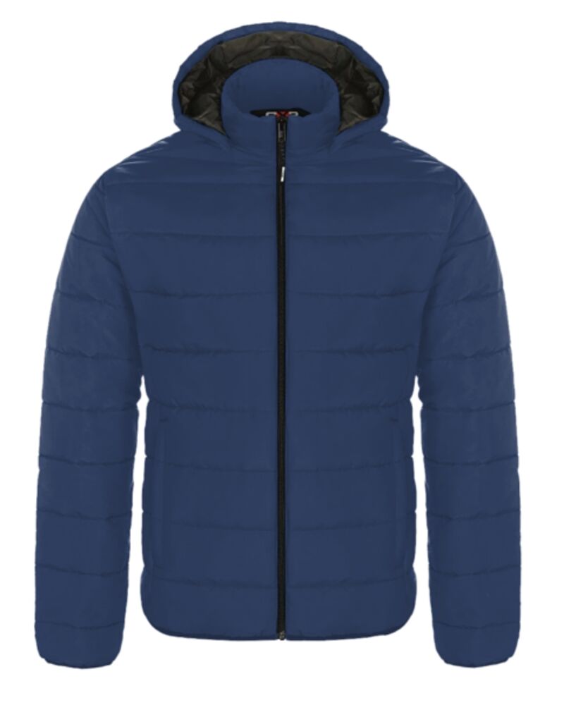 Youth Puffy Jacket With Detachable Hood Thumbnail