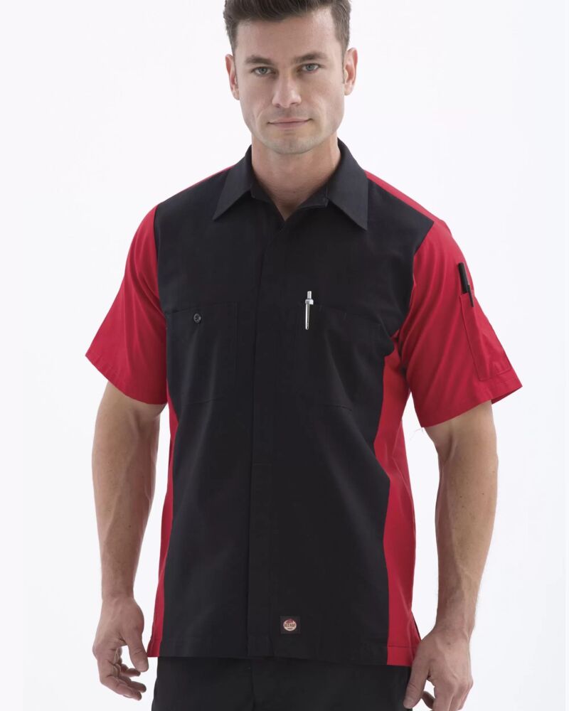 RED KAP® SHORT SLEEVE WOVEN CREW SHIRT Thumbnail