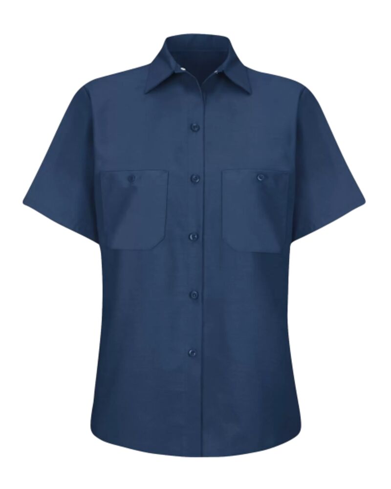 RED KAP® INDUSTRIAL SHORT SLEEVE LADIES' WORK SHIRT Thumbnail
