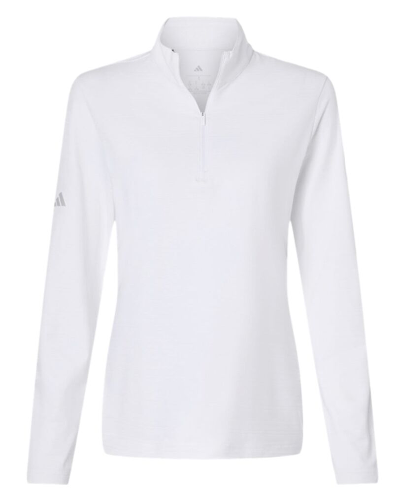 Women's Textured Stripe Quarter-Zip Pullover Thumbnail
