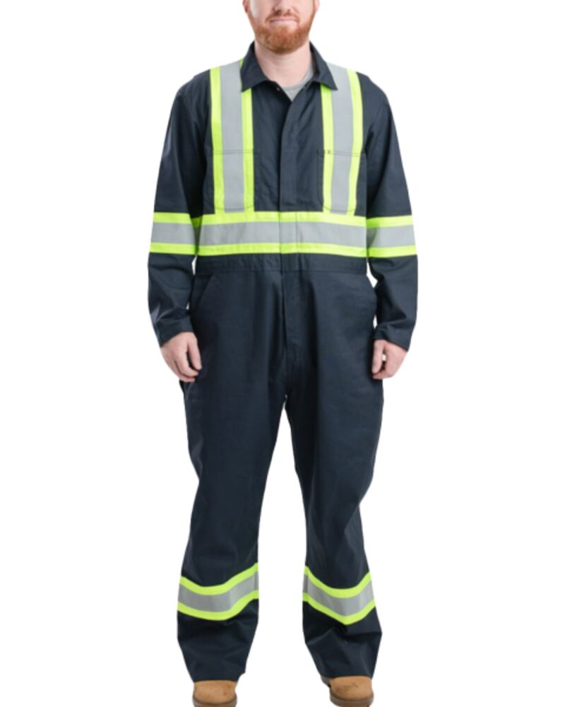 Safety Striped Gasket Unlined Coverall Thumbnail