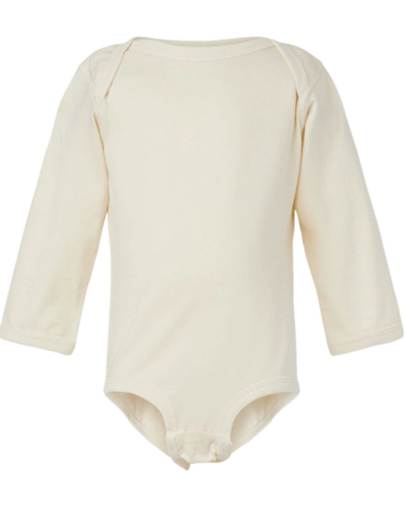 Infant Fine Jersey Long Sleeve Bodysuit Thumbnail